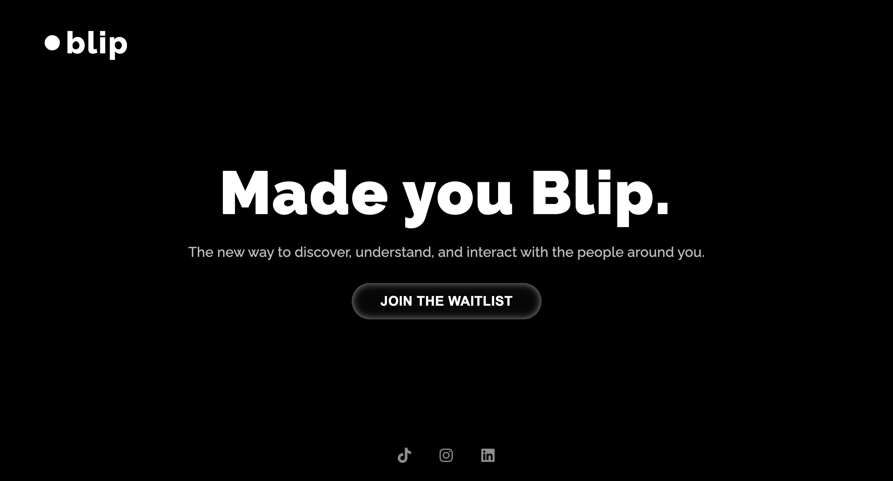 Blip app screenshot